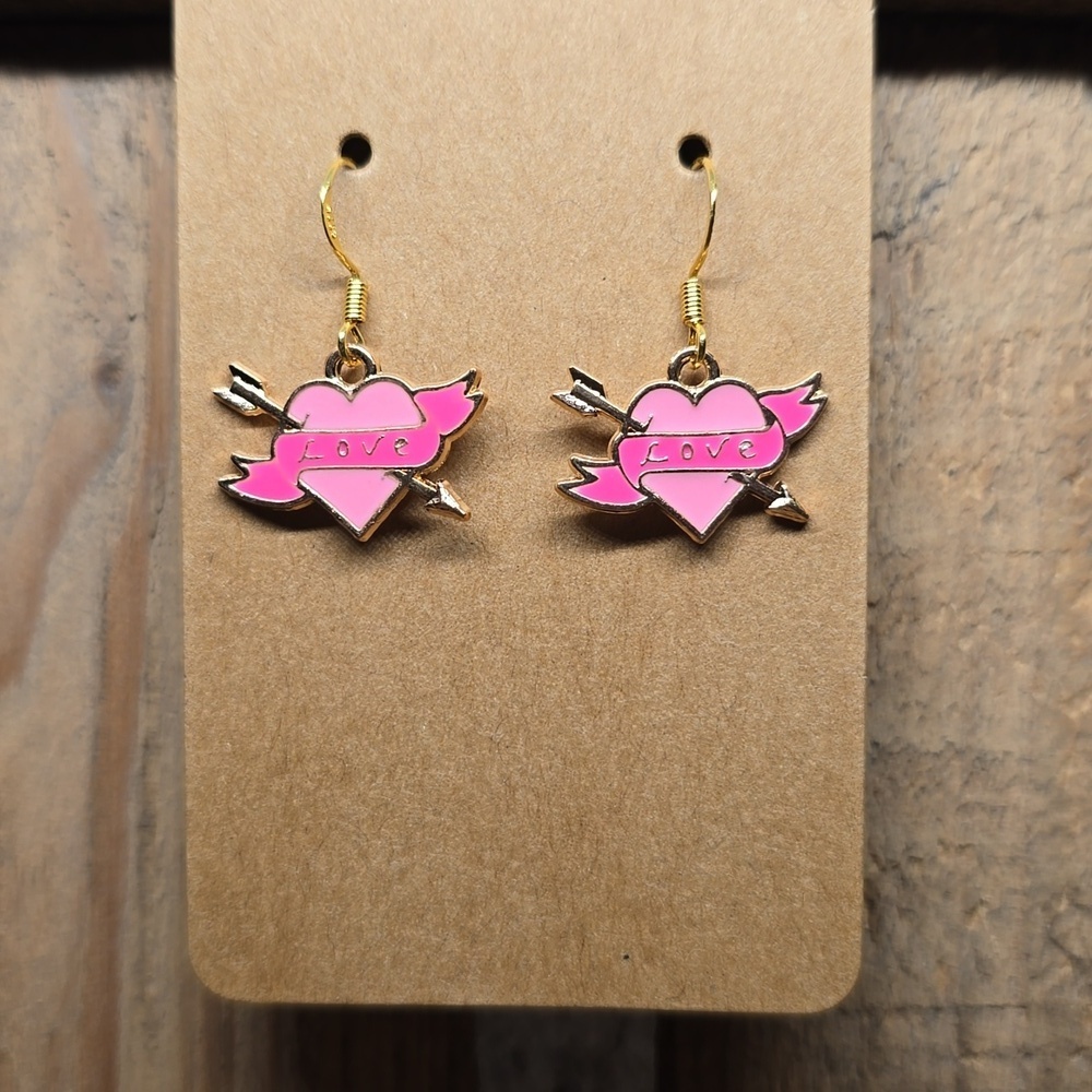 Valentine's Day Heart Earrings